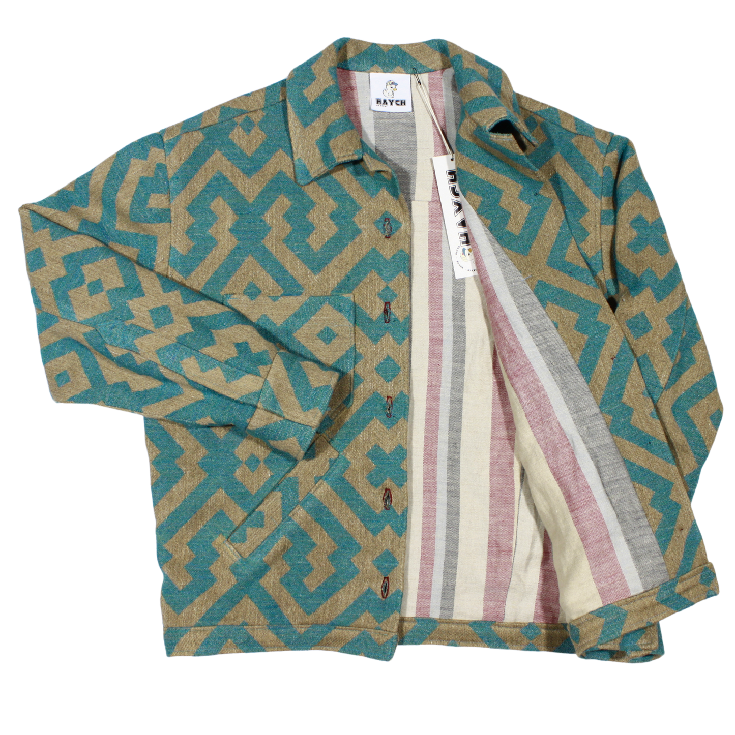 Turquoise short Jacket - Sample Sale