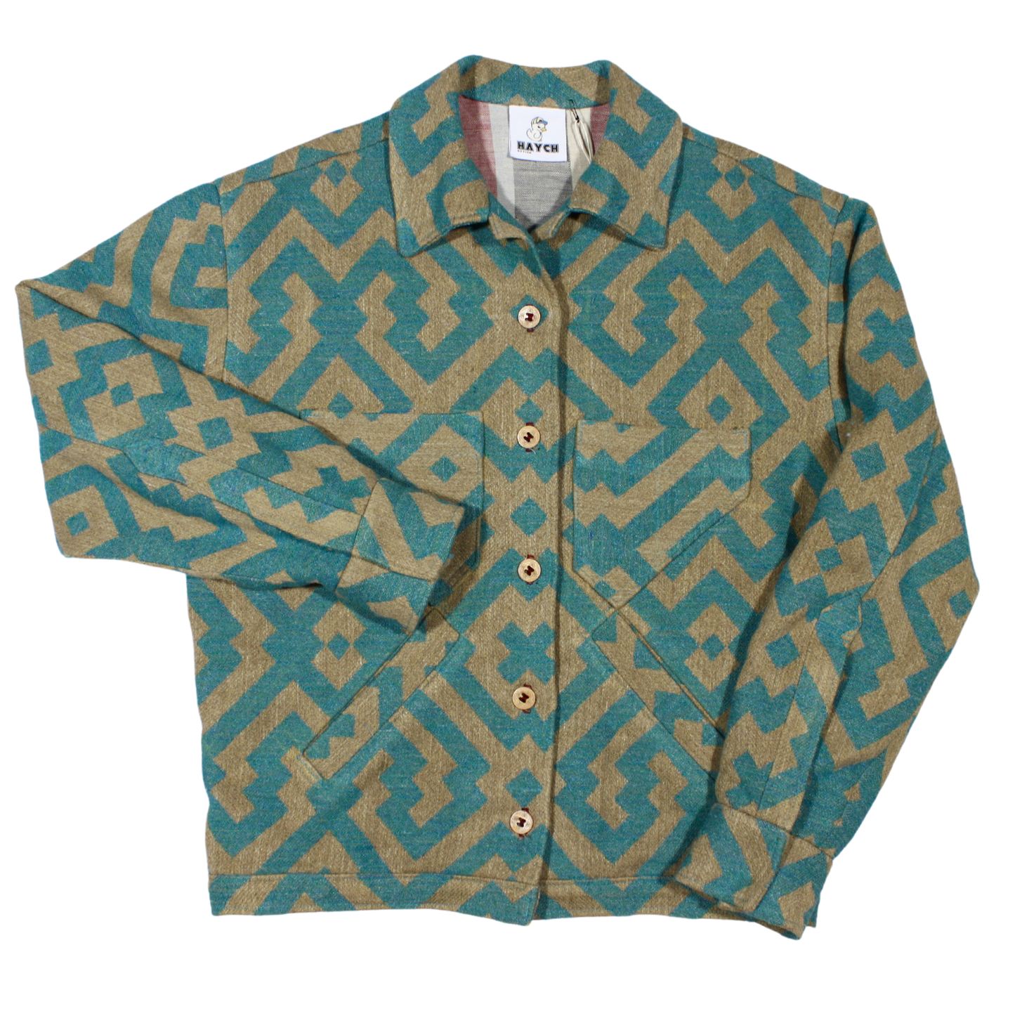 Turquoise short Jacket - Sample Sale