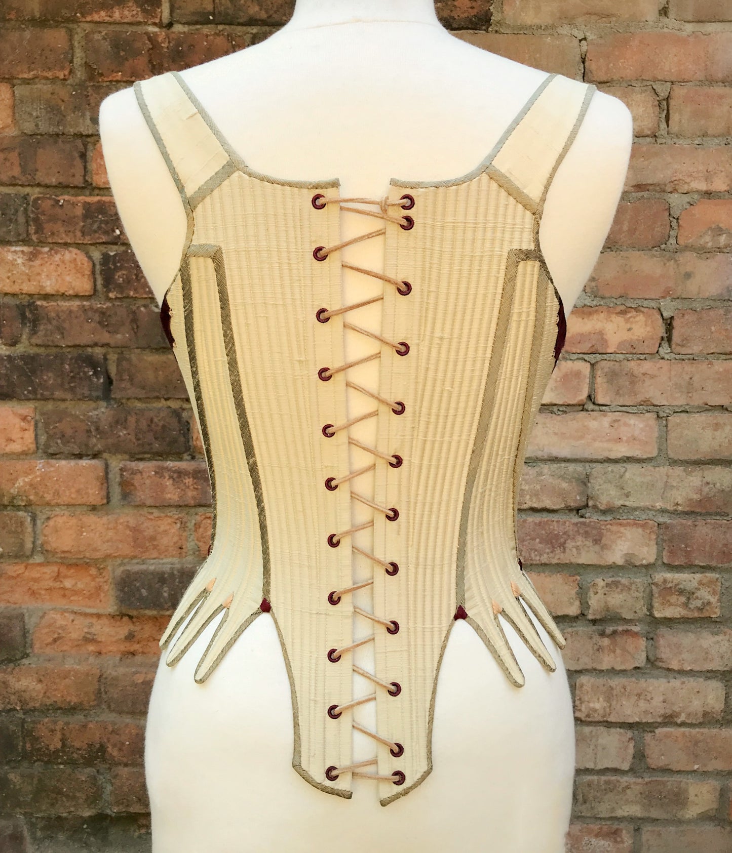 1780's Fully boned Georgian Stays