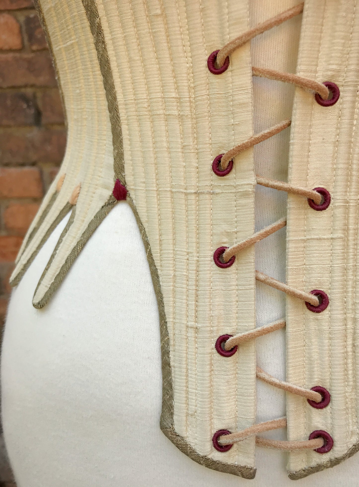 1780's Fully boned Georgian Stays