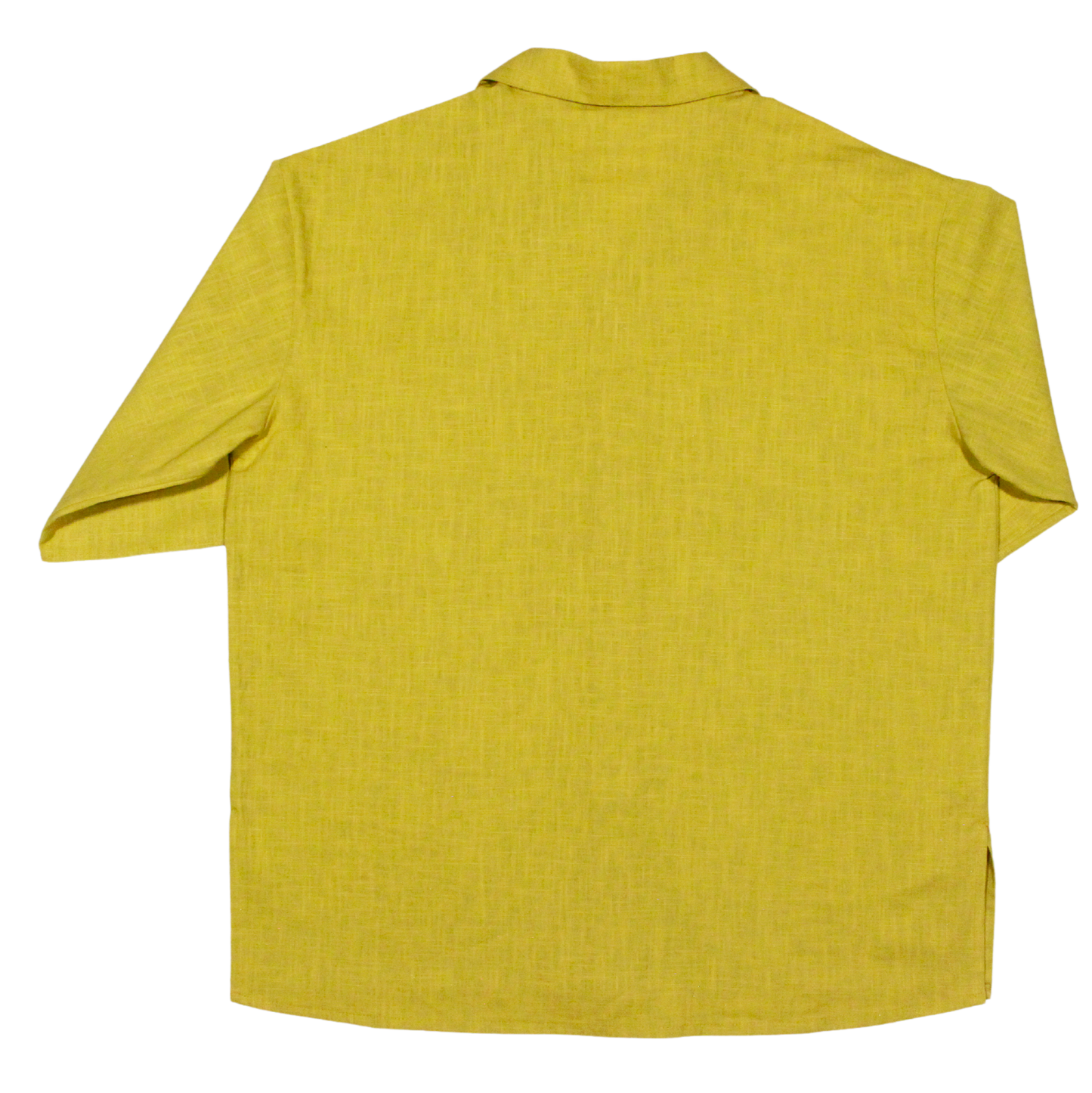 Golden Ochre Linen Vega shirt