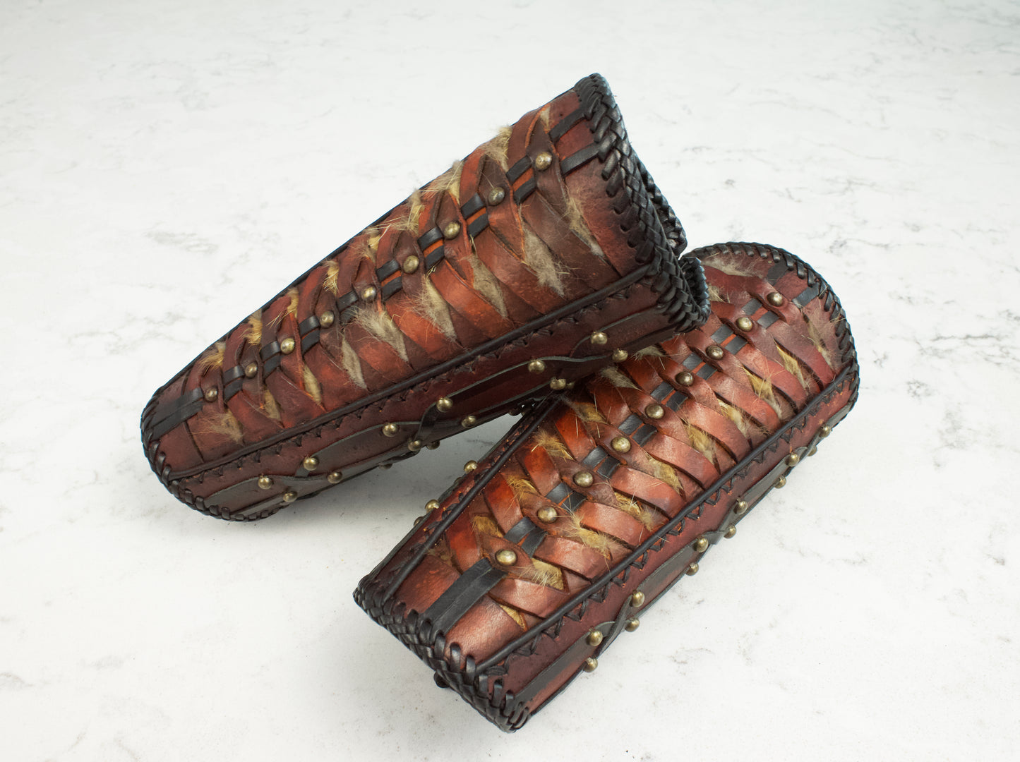 Viking Leather Bracer