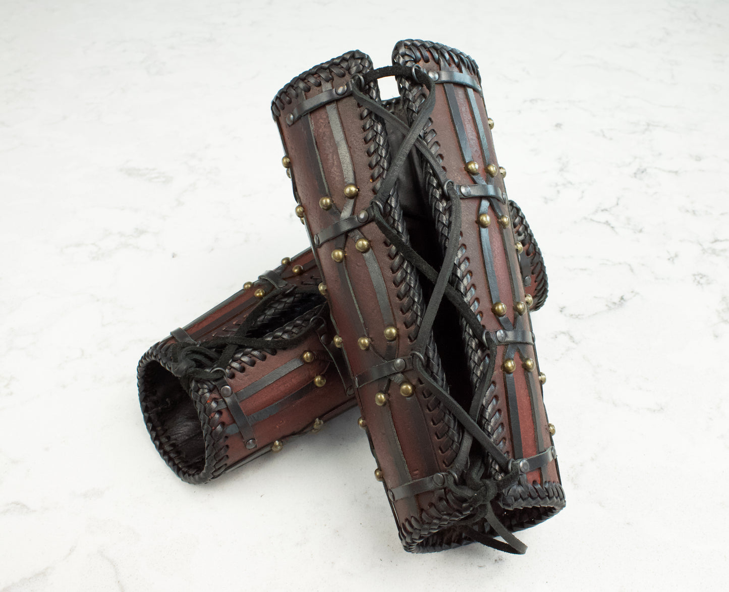 Viking Leather Bracer