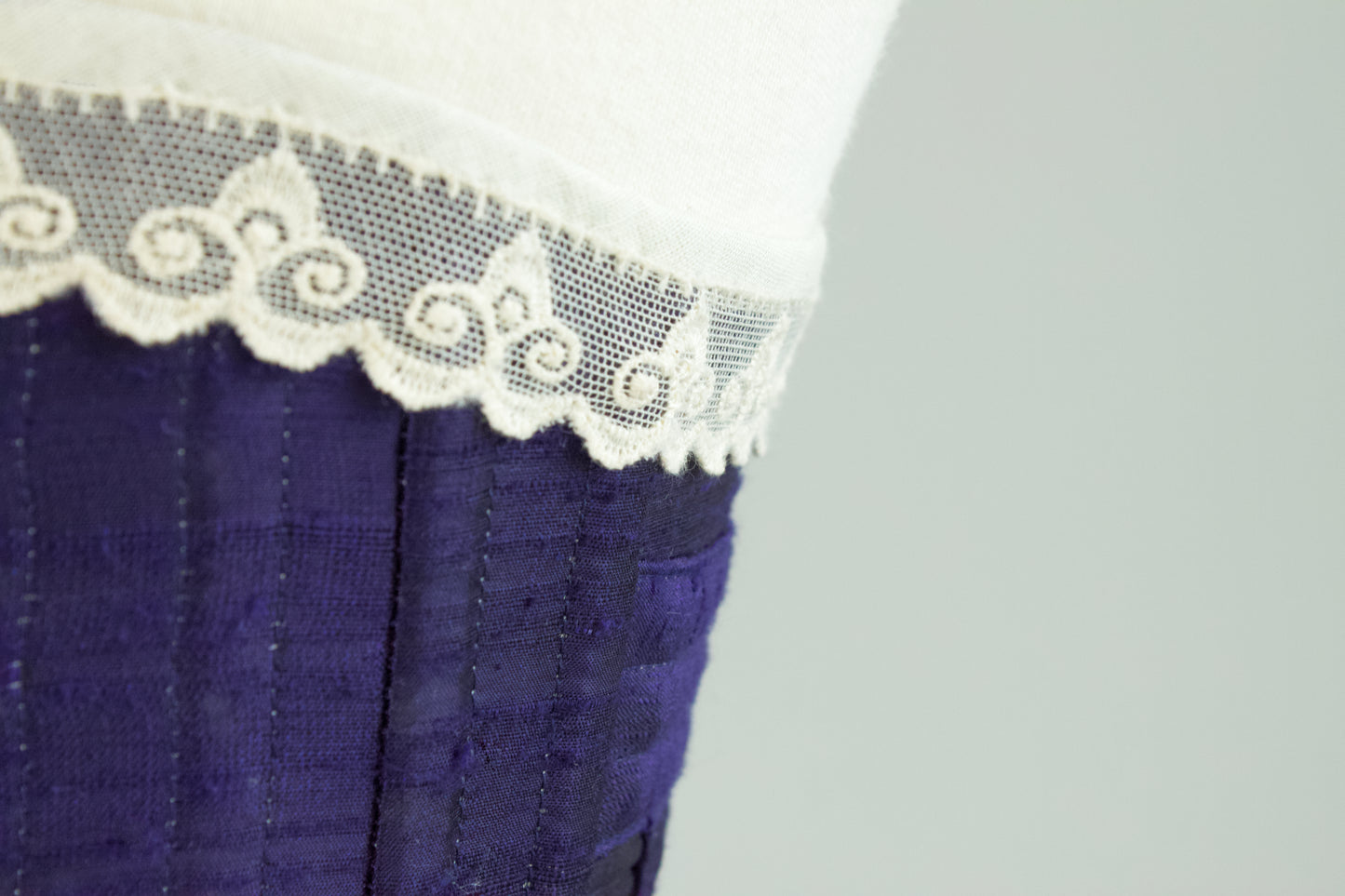 1890's Silk Wasp-waist Corset
