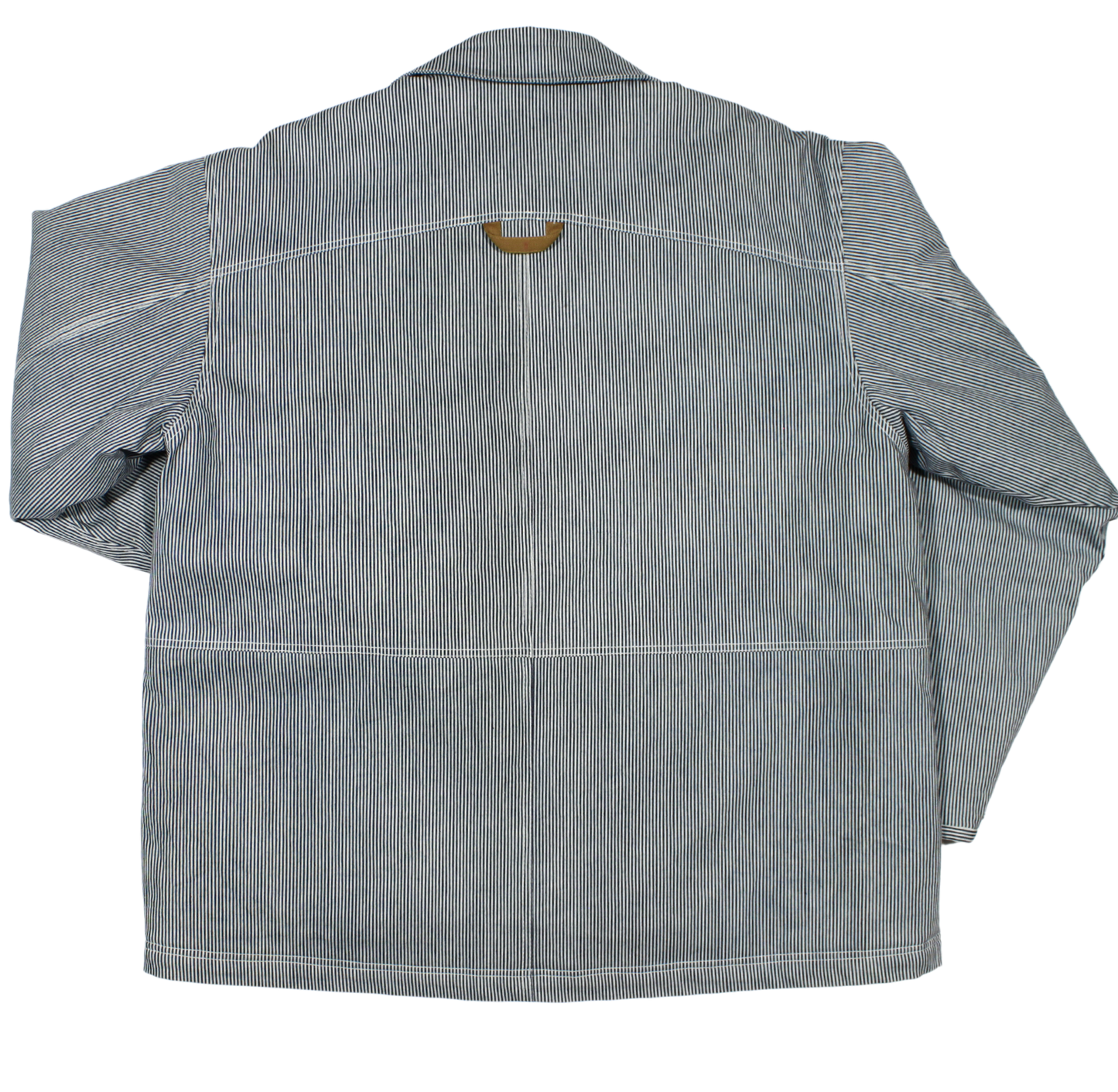Navy Stripe Denim Orion Work Jacket