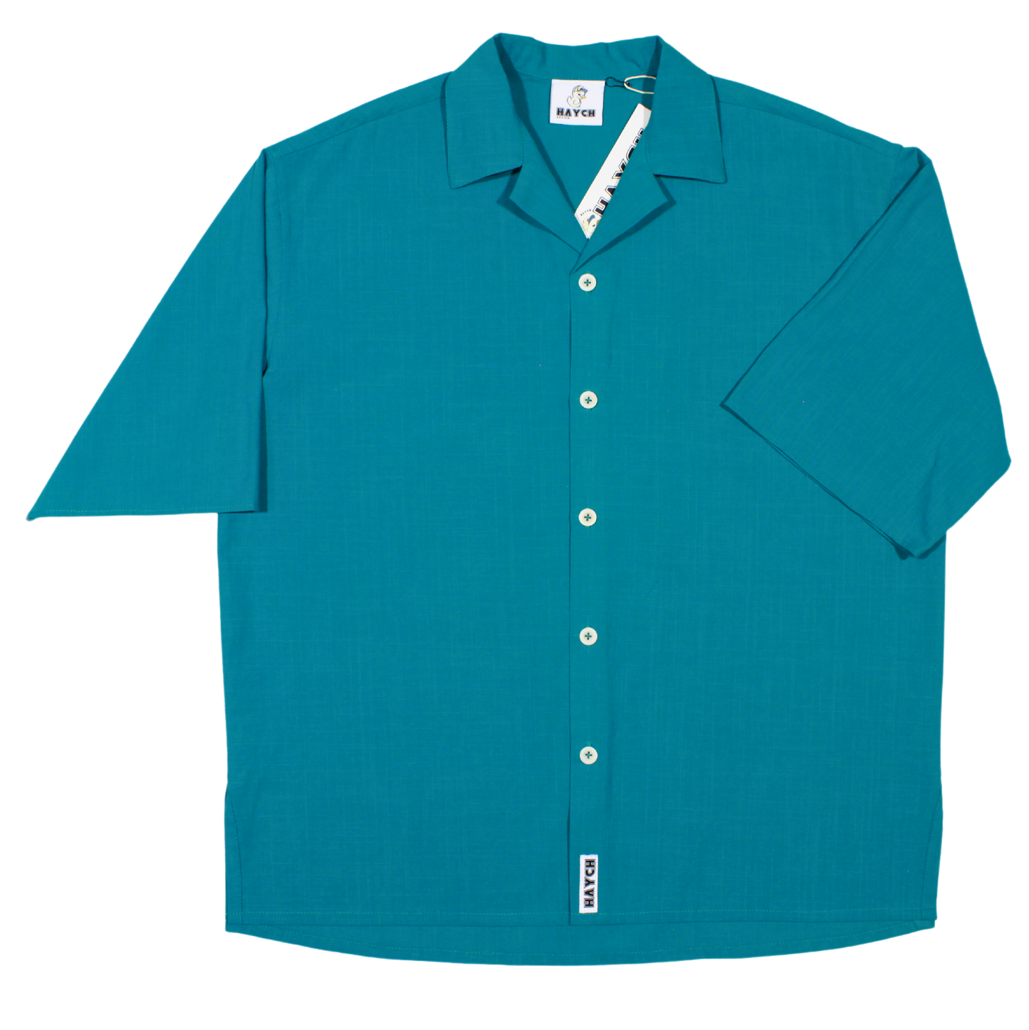 Teal Blue Cotton Vega Shirt