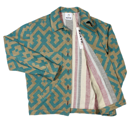 Turquoise short Jacket - Sample Sale