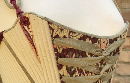 1780's Fully boned Georgian Stays