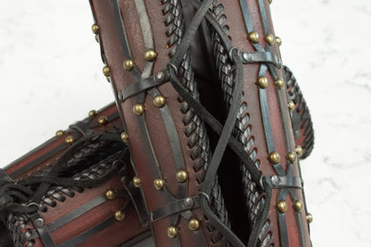 Viking Leather Bracer