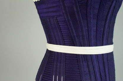 1890's Silk Wasp-waist Corset