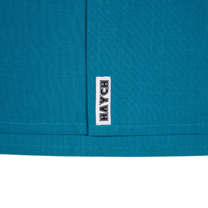Teal Blue Cotton Vega Shirt